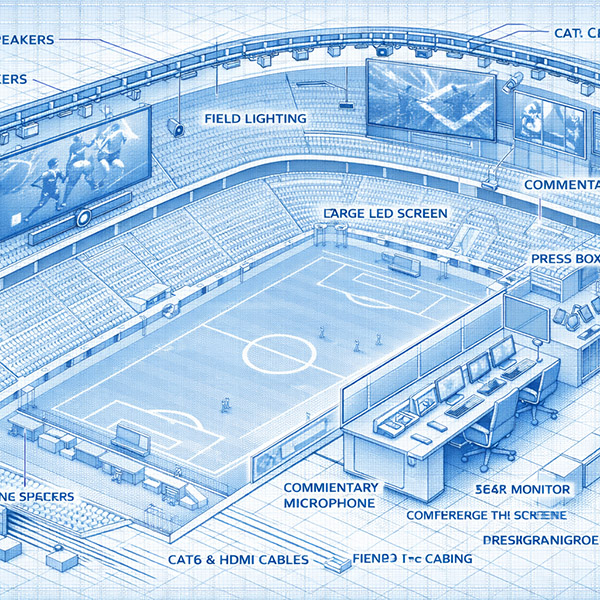 Оснащение стадионов