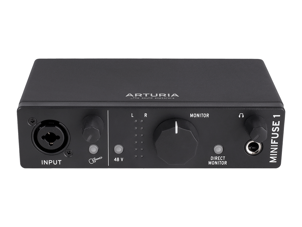 Аудиоинтерфейс USB Arturia MiniFuse 1 Black