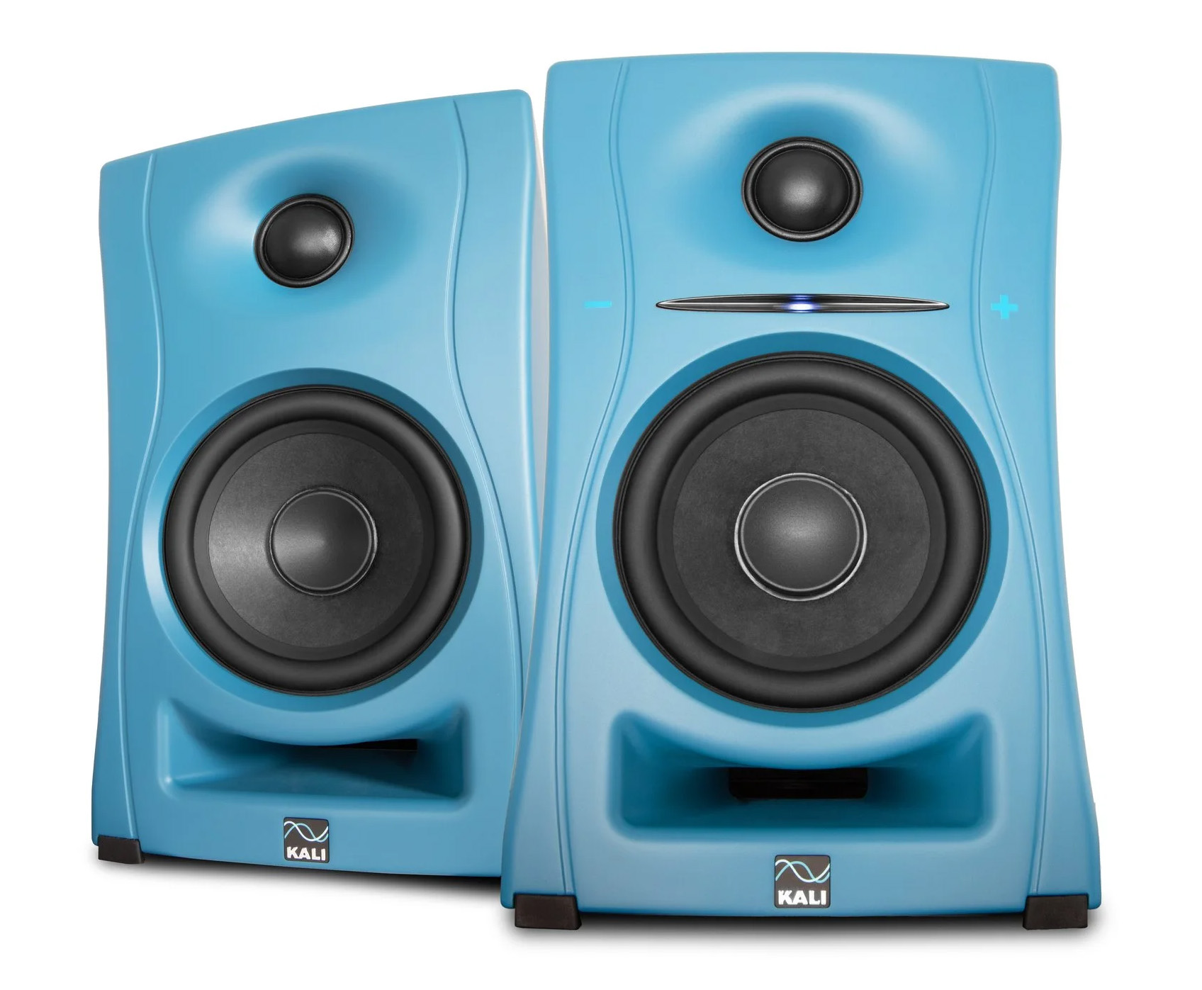 Акустическая система (студийный монитор) Kali Audio [LP-UNF Blue] (пара), 4,5", 54 Гц 21 кГц, 40 Вт (НЧ) + 40 Вт (ВЧ), 103 дБ